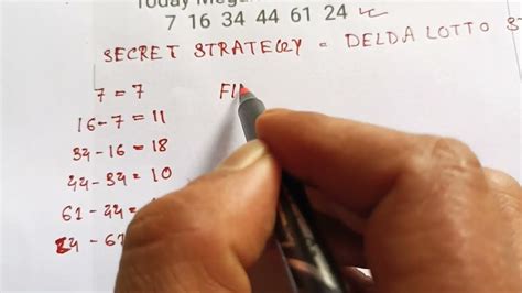 delta lotto system|The Delta System Lottery: A Mathematical Approach to Winning .